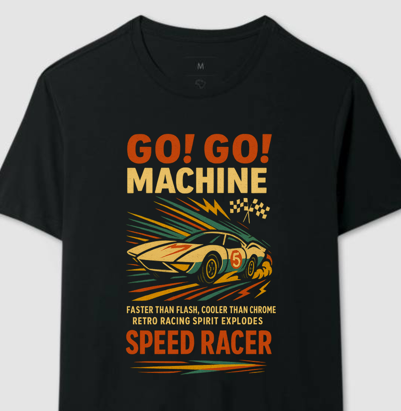 Mach 5 Go Go Machine Speed Racer Retro Series