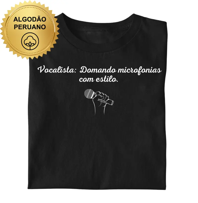 Vocalista: Domando microfonias com estilo