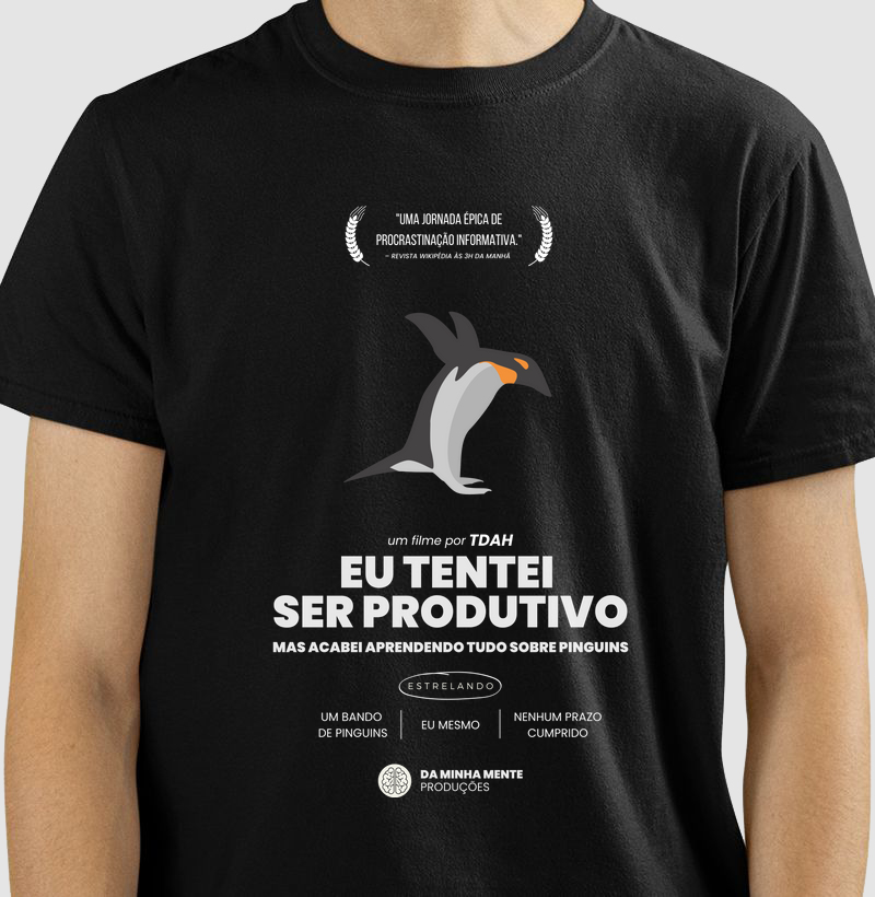 Eu tentei ser produtivo