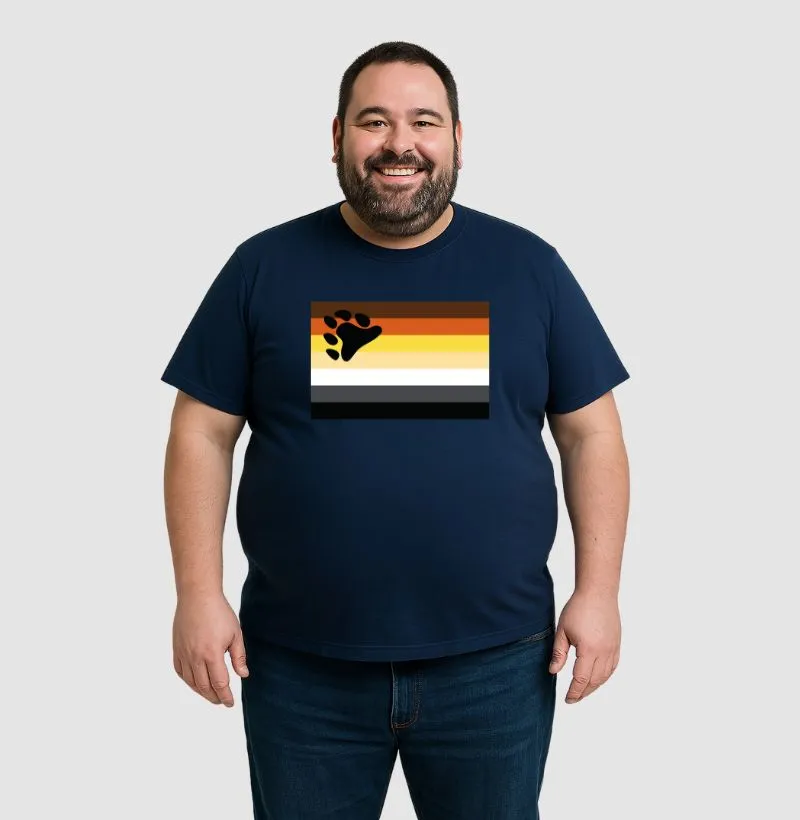 Camiseta Bandeira Ursos Bear Flag