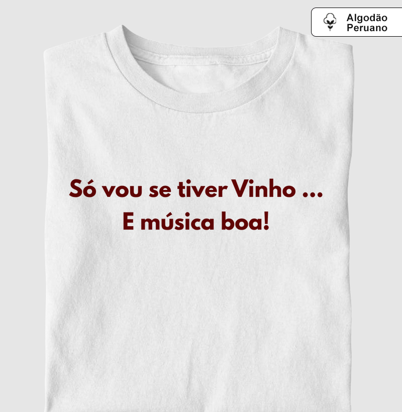 Camiseta Música Boa
