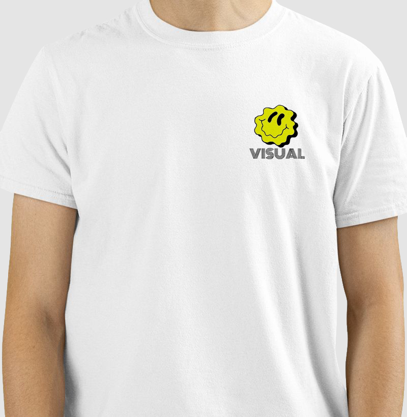 Camiseta F Happy - Visual