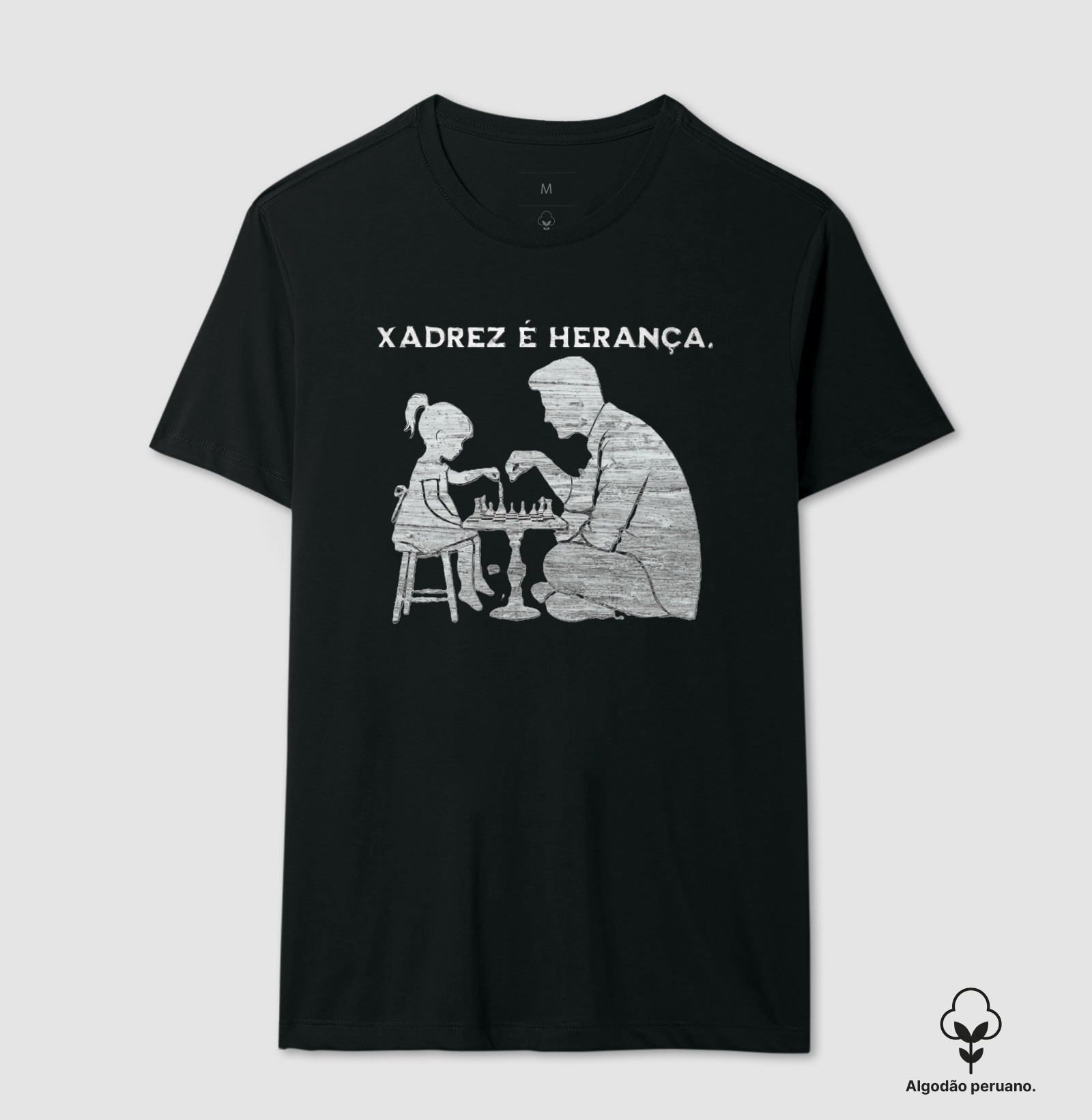 Xadrez é herança - Pai e menina