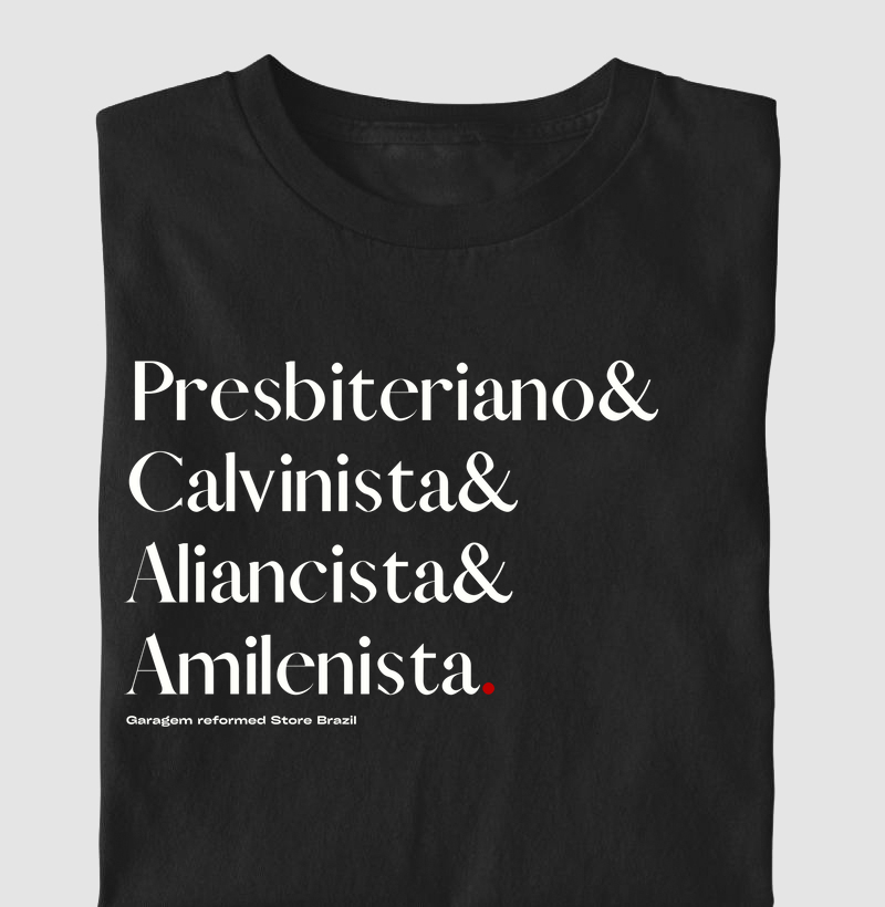PRESBITERIANO. CALVINISTA. ALIANCISTA. AMILENISTA. 🛡️