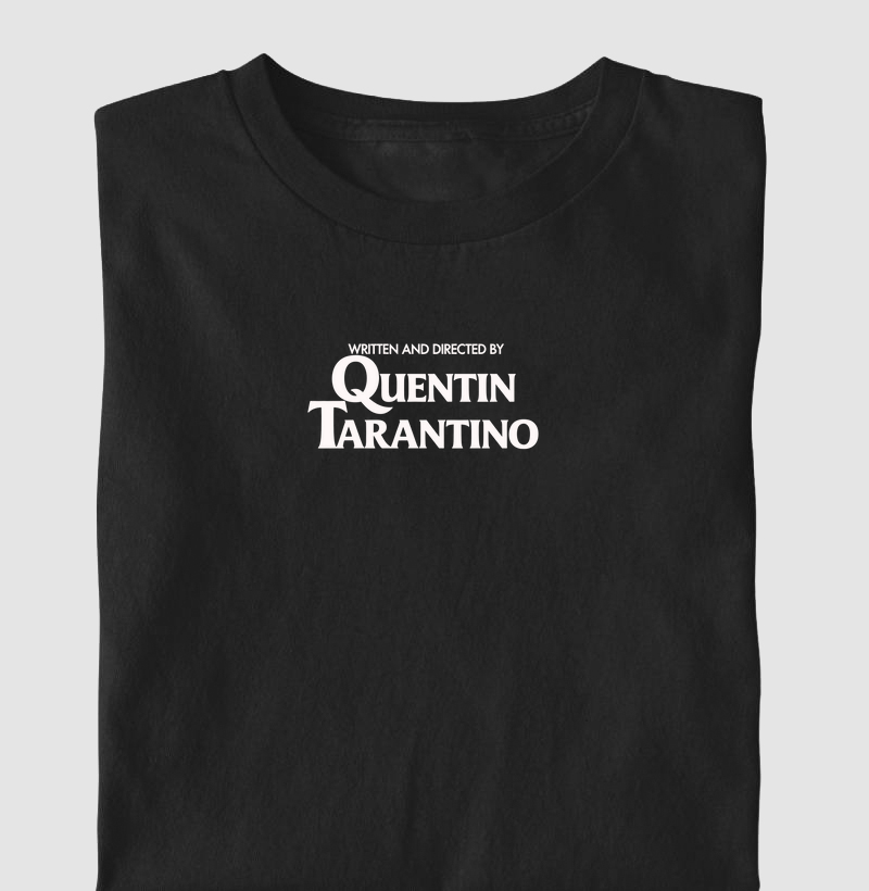 Camiseta Infantil Directed By Quentin Tarantino