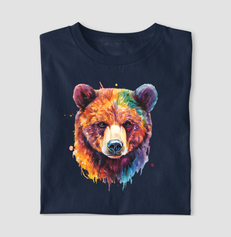Urso colors aquarela
