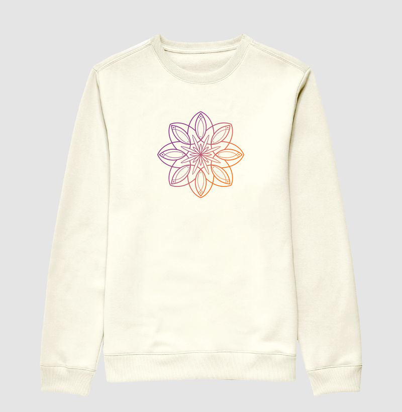 MANDALA FLOR DE JÚPITER COLORIDA