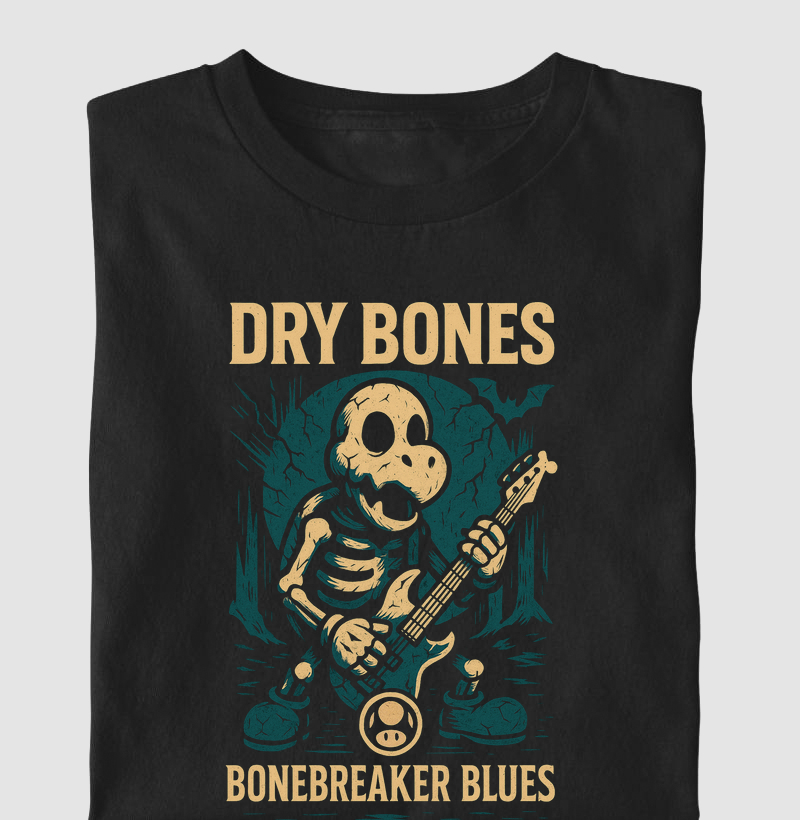 Dry Bones Bonebreaker Mario Rock Collection