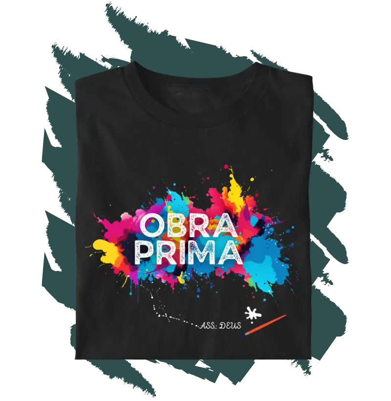 Camiseta Cristã - Obra Prima MASC