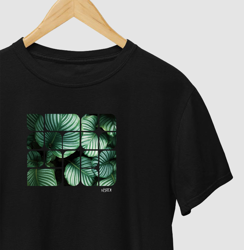 Camiseta Mosaico Calathea Orbifolia