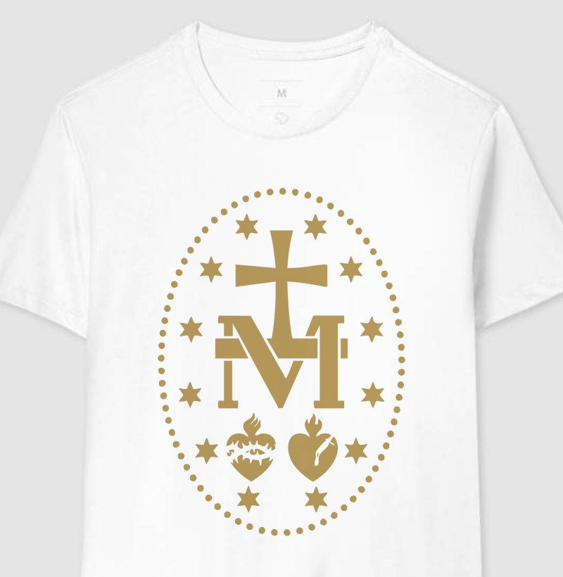 CAMISETA MEDALHA MILAGROSA BG