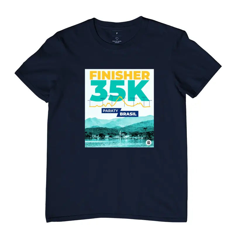 Camiseta Finisher 35k Paraty