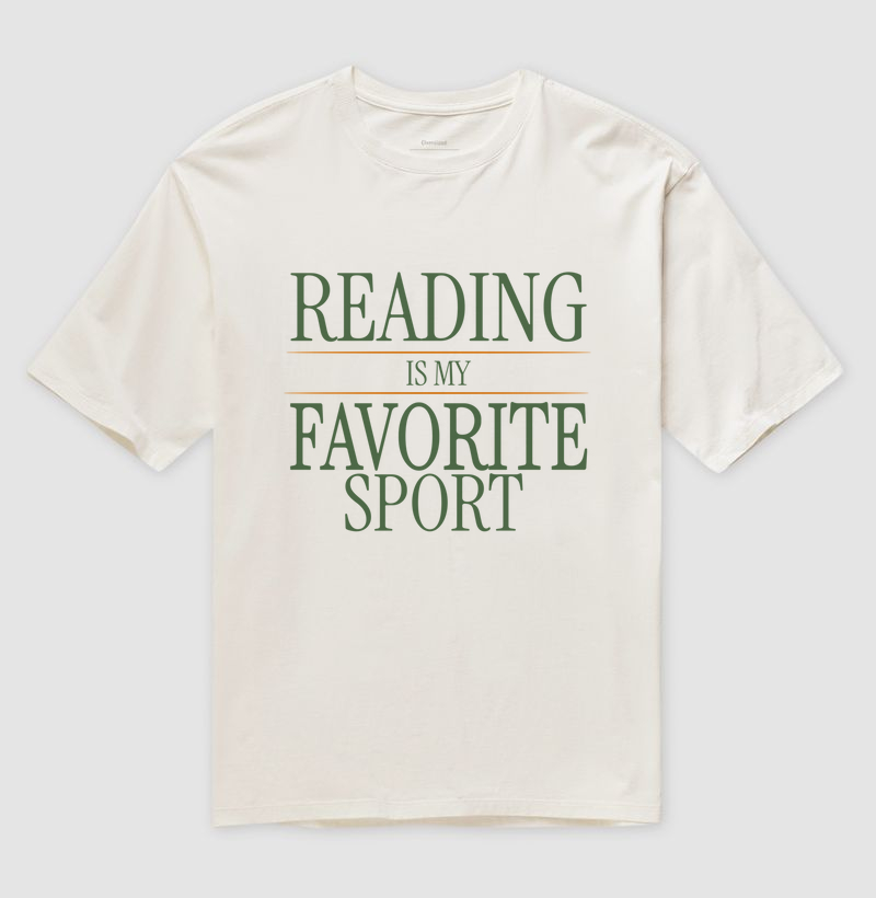 Camiseta Over - READING