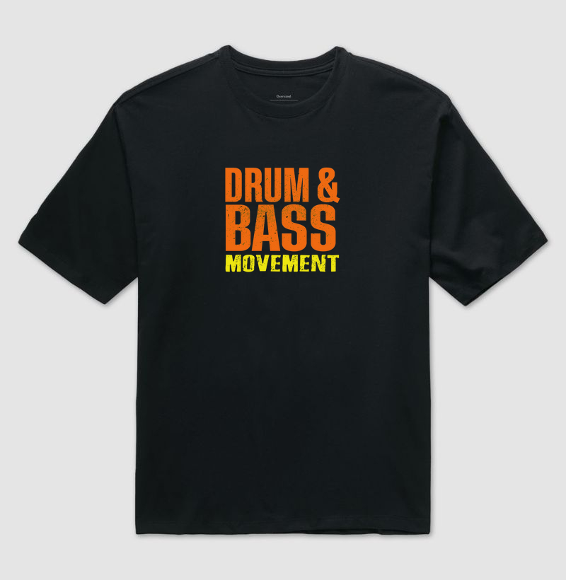 Camiseta Drum Bass Movement