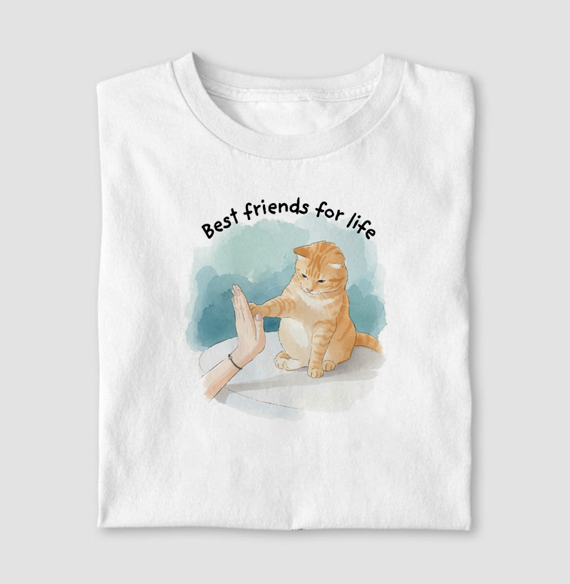 Camiseta Best Friends For Life
