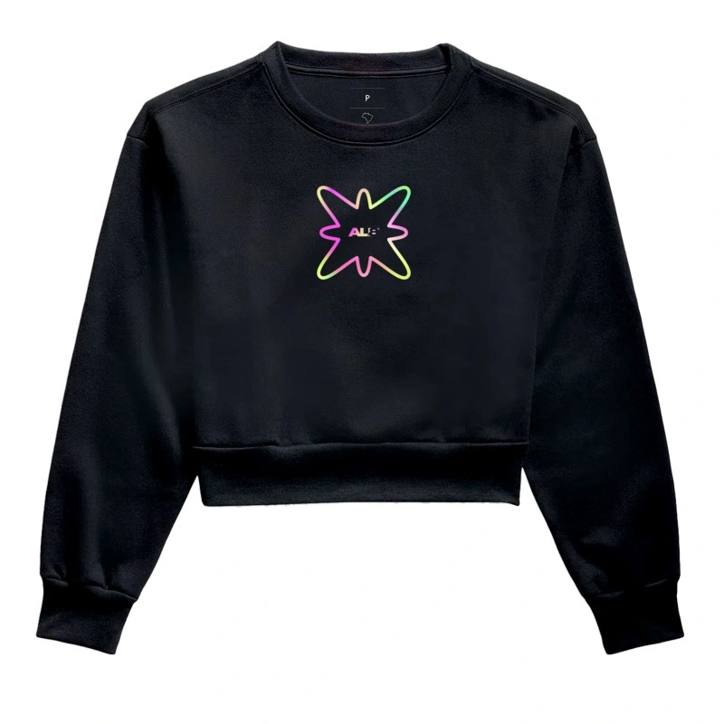 Moletom Cropped Holo