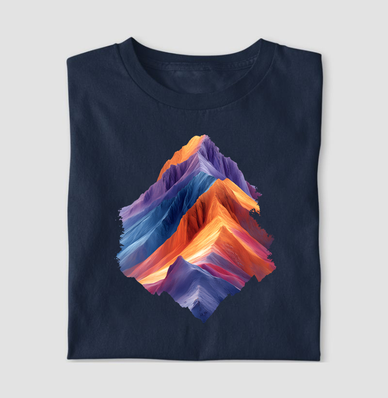 Camisetas Montanha em Cores