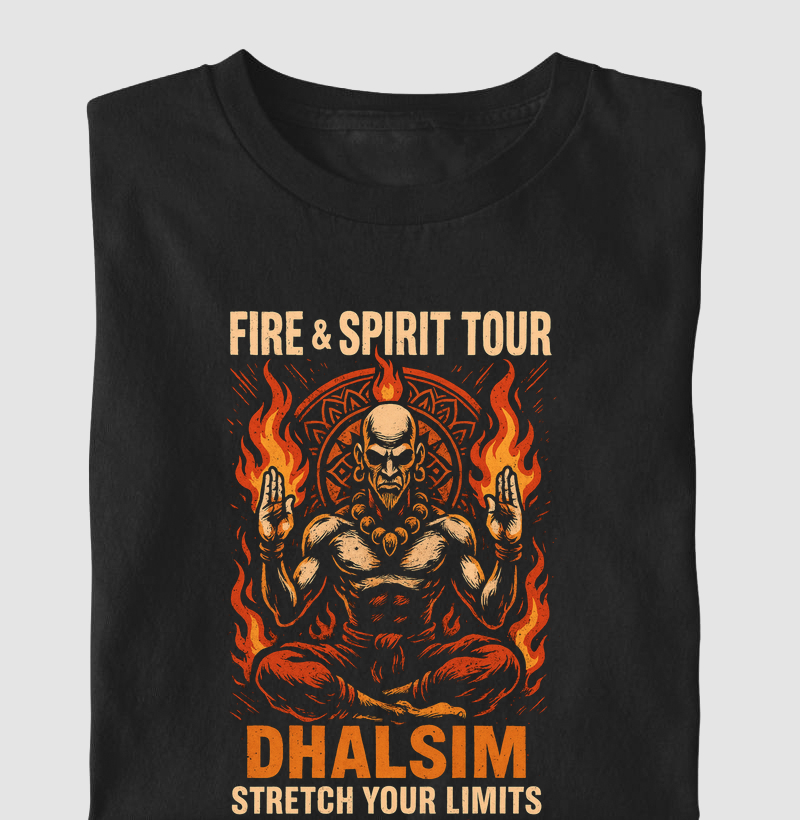 Dhalsim Fire Spirit Street Fighter Rock Collection