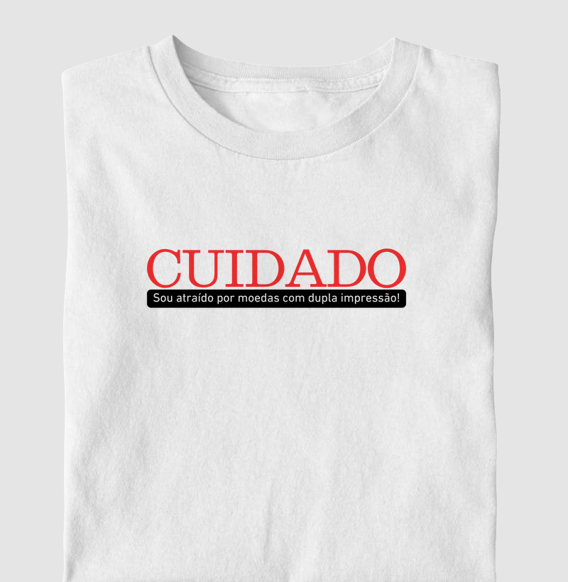Cuidado, sou atraído por moedas com dupla impressão!