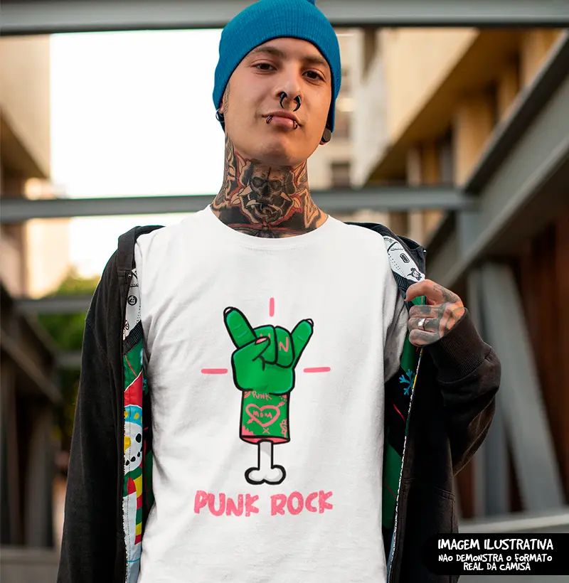 Punk Rock Punho Verde