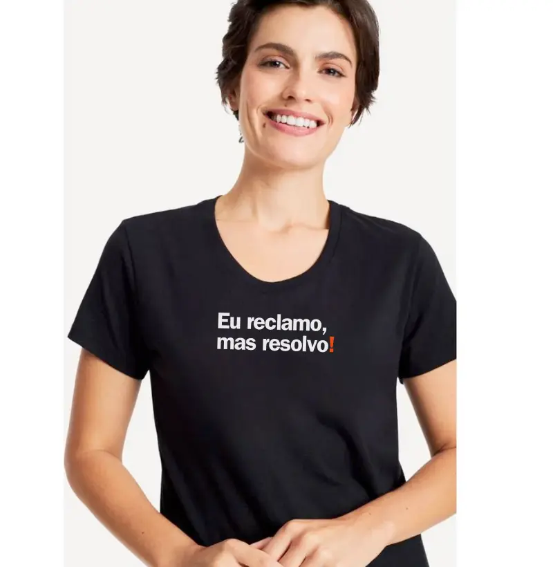 Eu reclamo, mas resolvo.