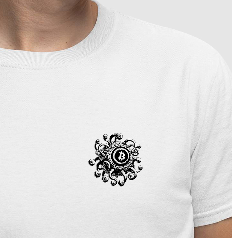 Bitcoin Beholder Logo - Minimalista