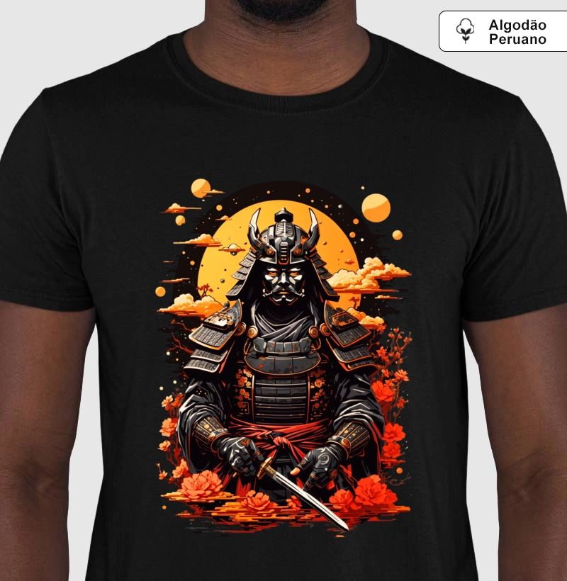 Camiseta Algodão Peruano Guerreiro do Crepúsculo