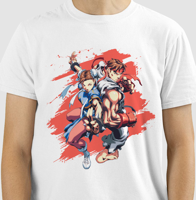 Camisas Street Fighter - Alpha 