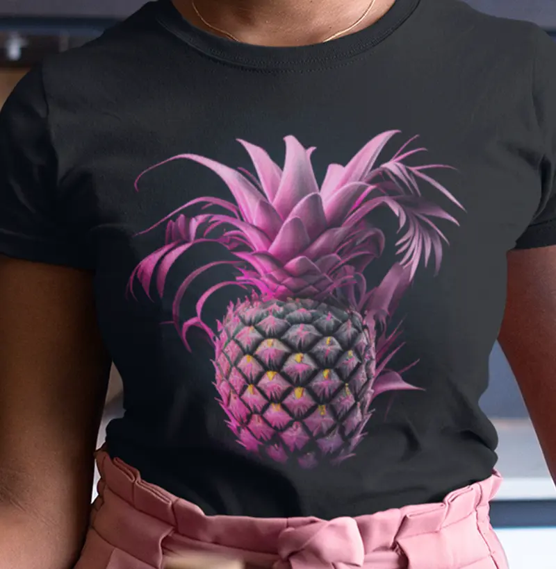Camiseta Abacaxi Neon - Balada Tropical