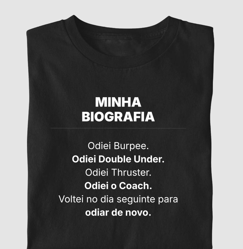 MINHA BIOGRAFIA – Odiei de novo