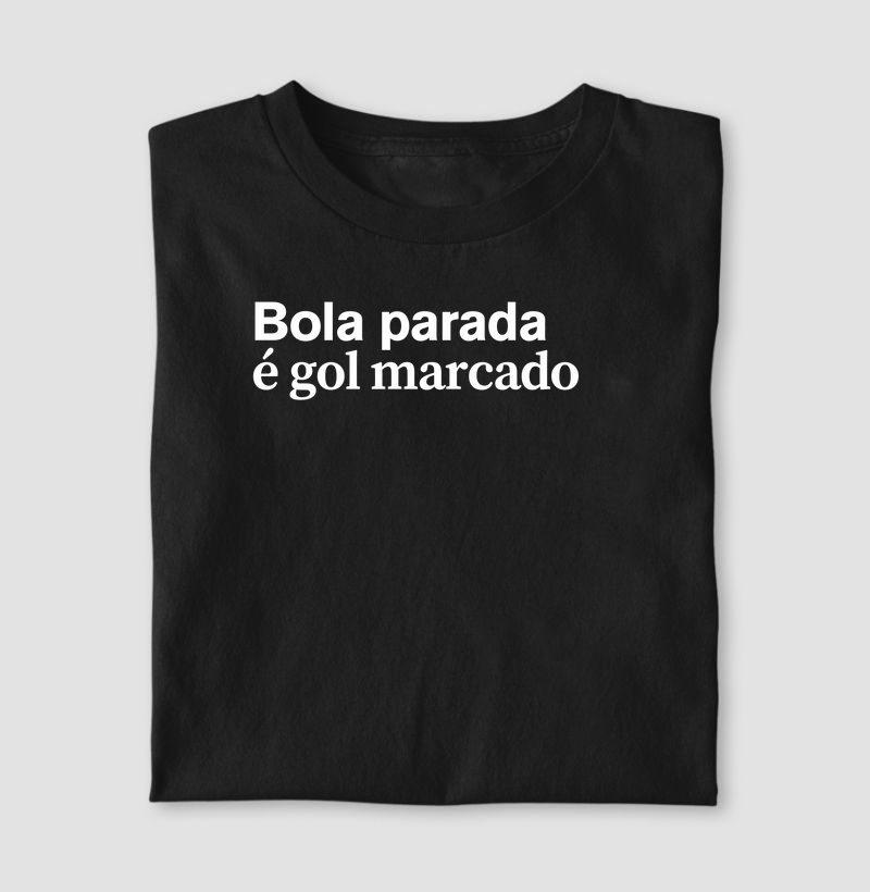 Bola parada é gol marcado