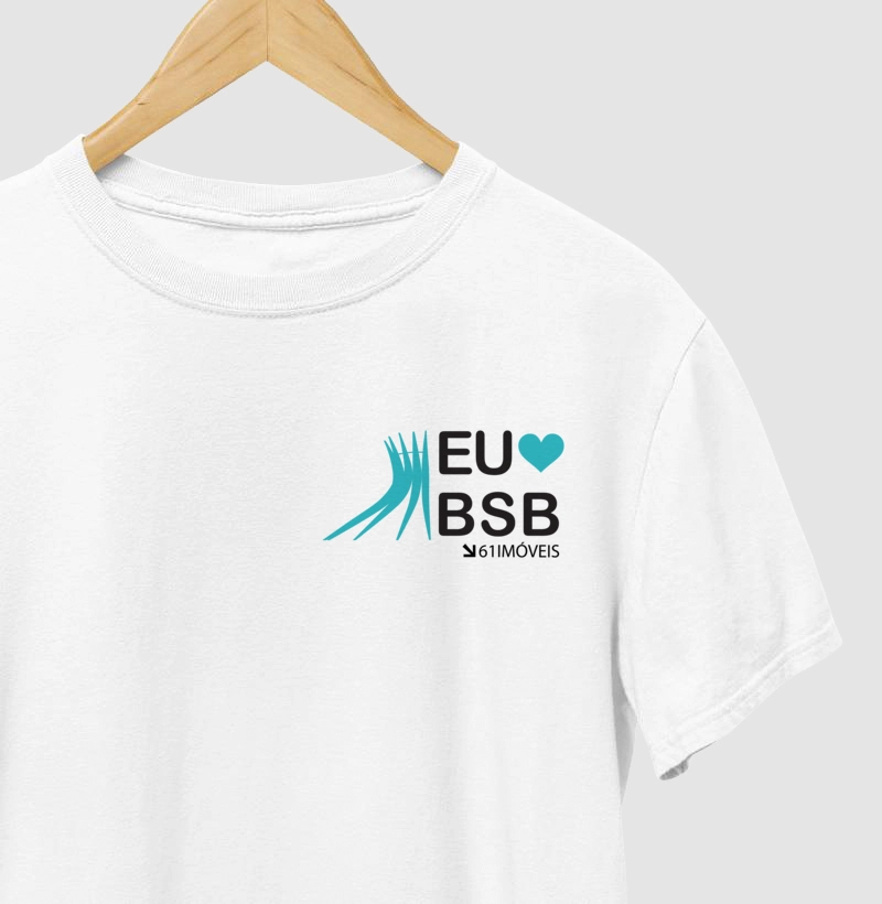 Camiseta '' Eu Amo BsB ''