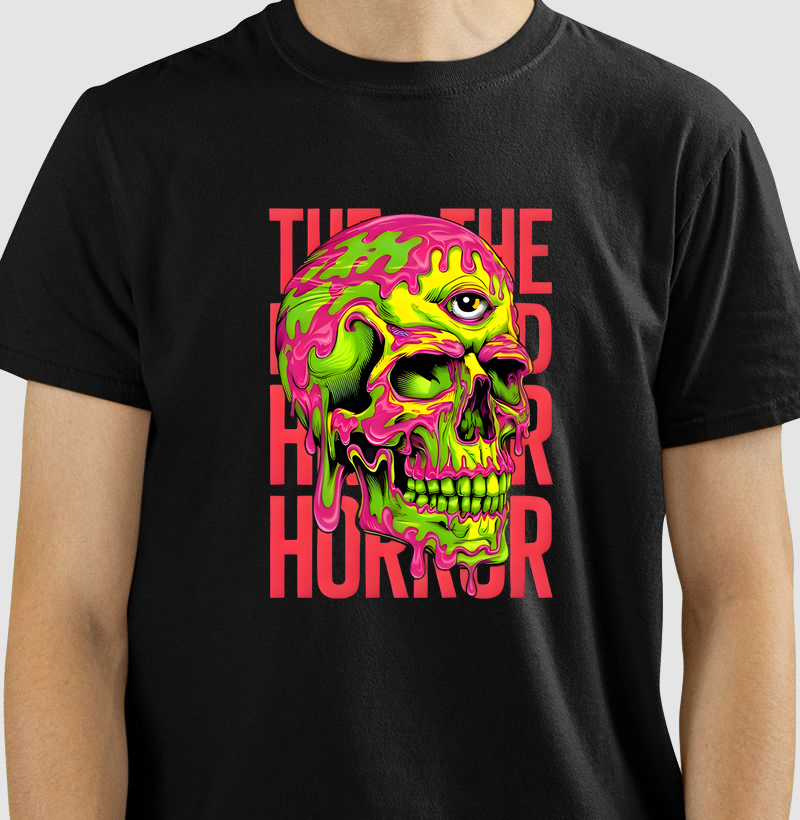 Camiseta Horror Skull