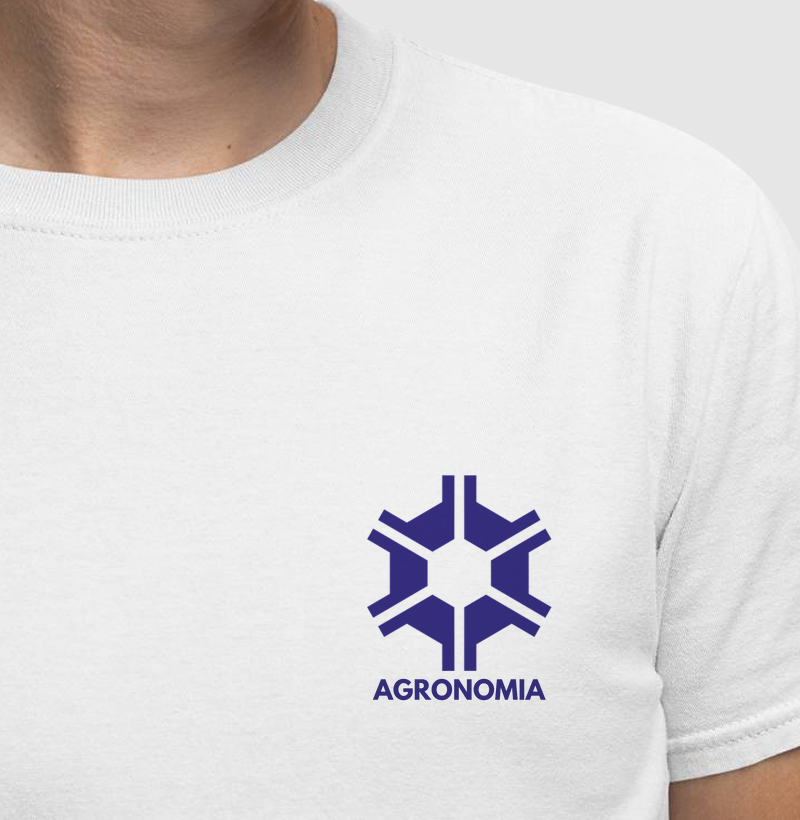 Camiseta Agronomia minimalista