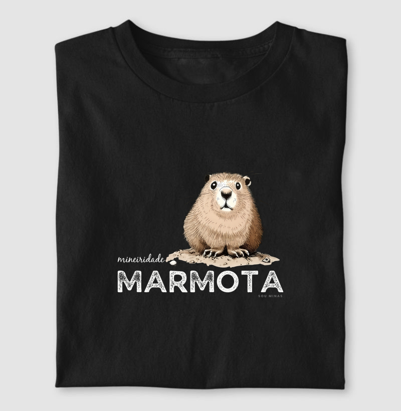 Camiseta Marmota | Fauna Brasileira | Conservação
