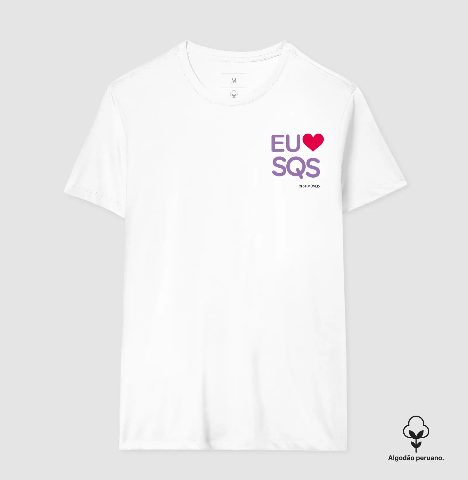 Camiseta '' Eu Amo SQS '' 