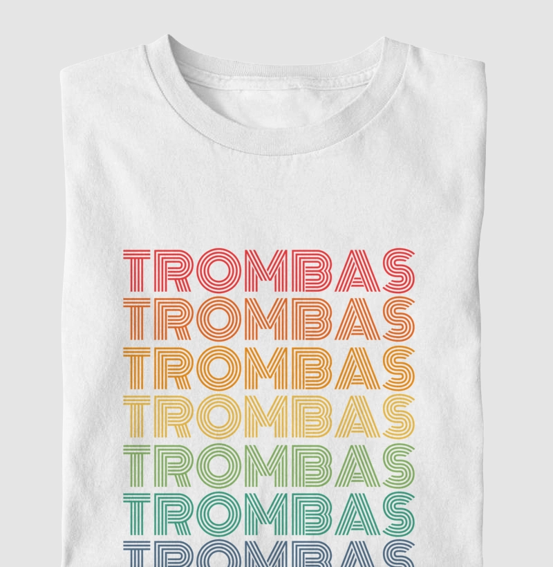 Trombas Letreiro Retrô