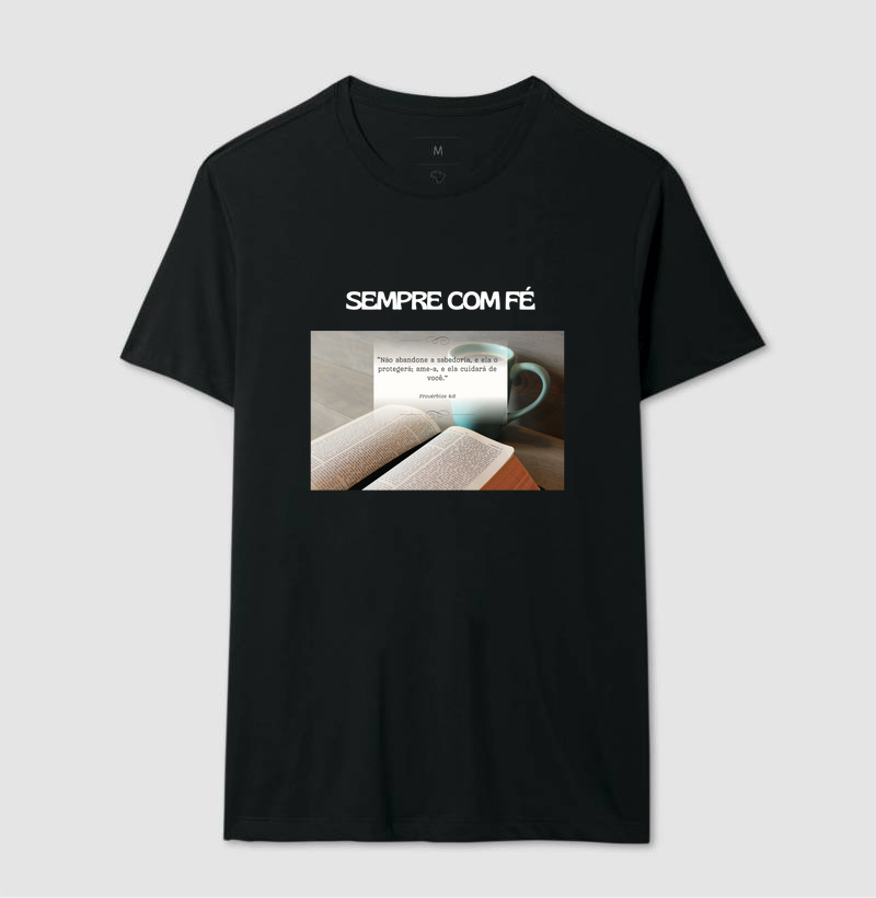 Camiseta Provérbios 4:6 Estampa 3