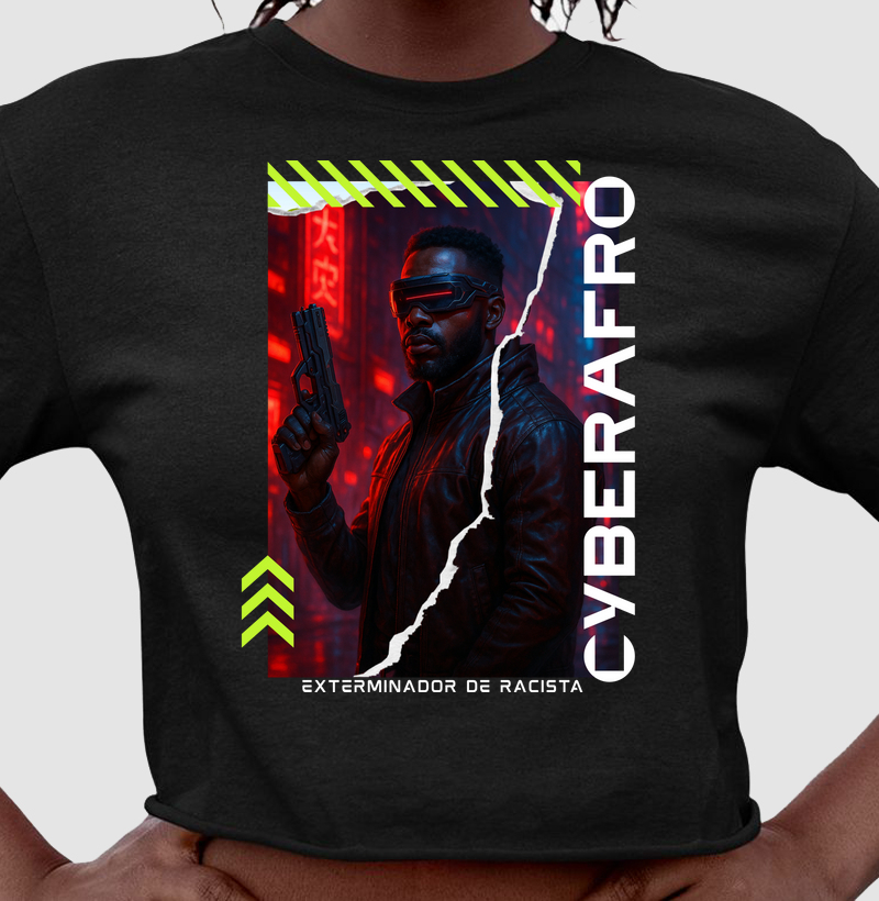 Cropped Exterminador de Racista