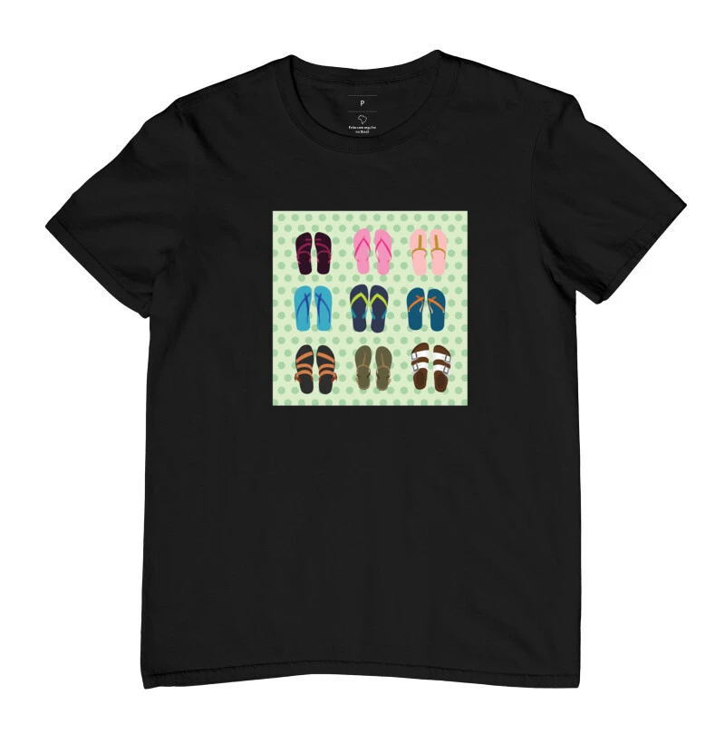 Camiseta Chinelos