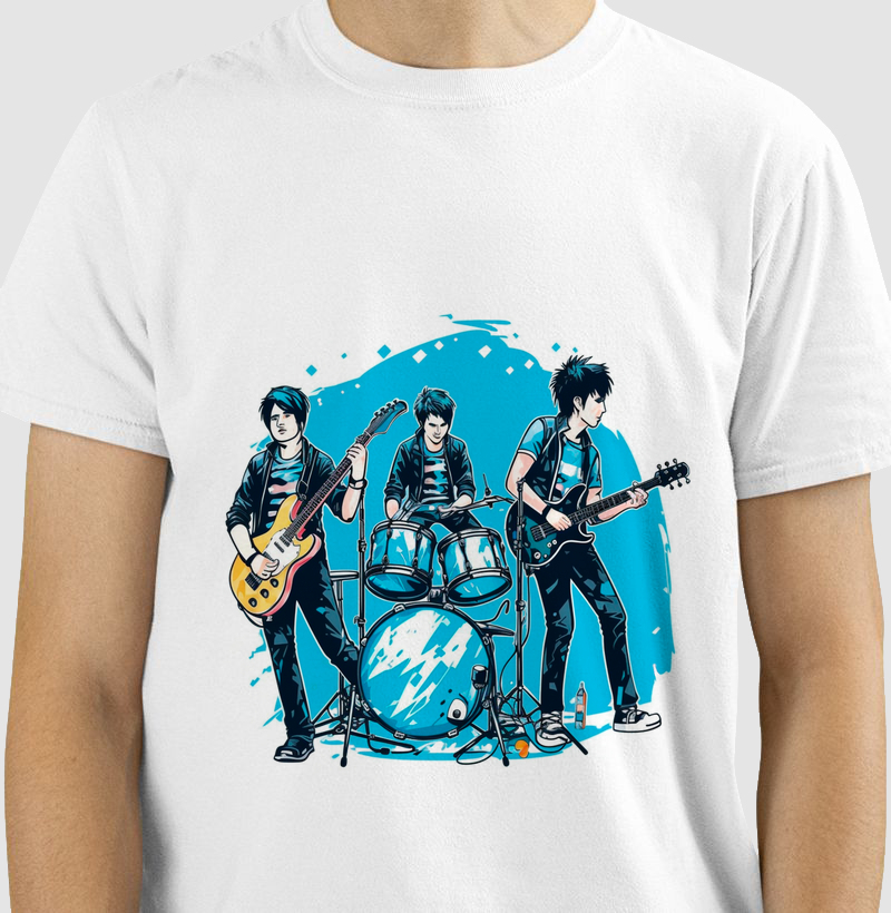 Camiseta Banda Azul