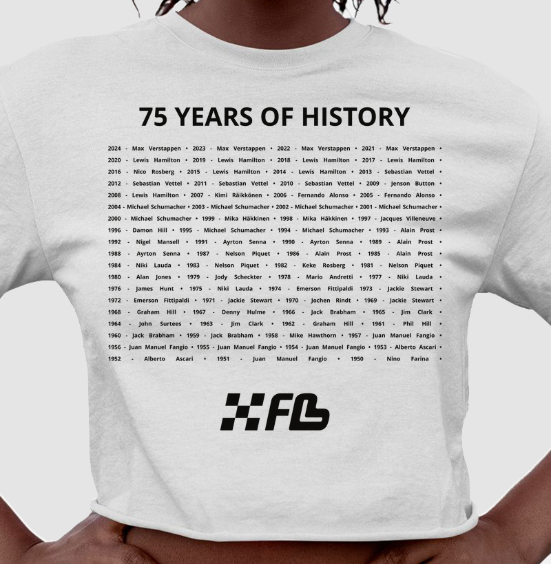 75 YEARS F1