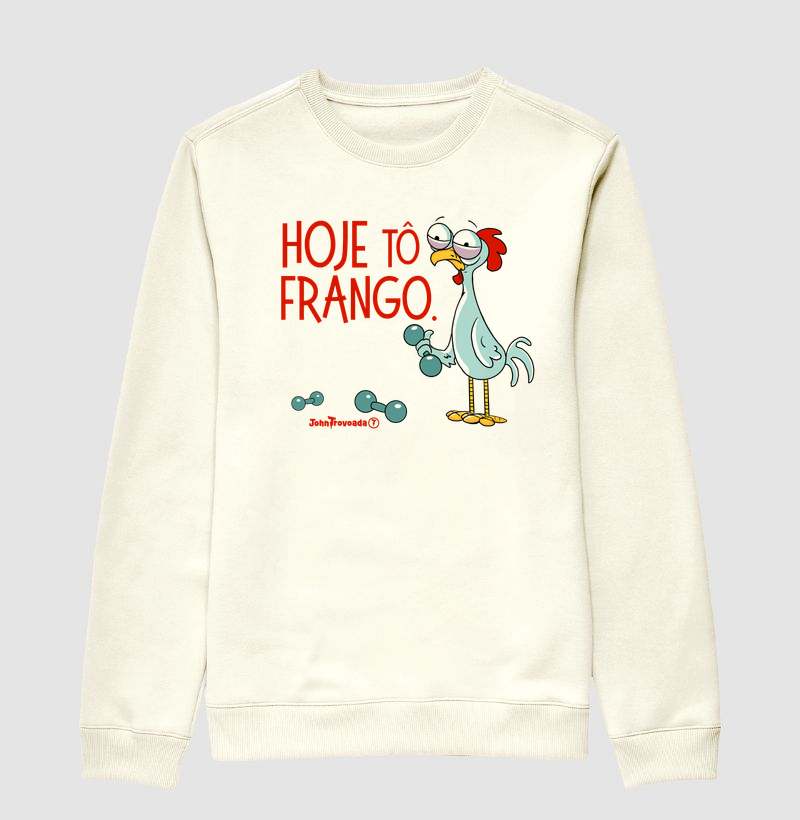 Suéter Hoje tô Frango