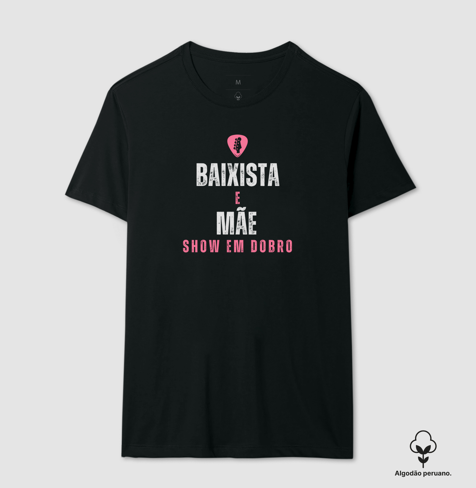 Baixista e Mãe. Show em dobro.