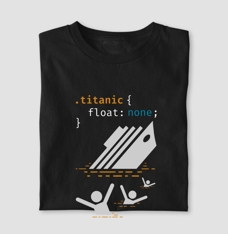 Titanic float none - dark