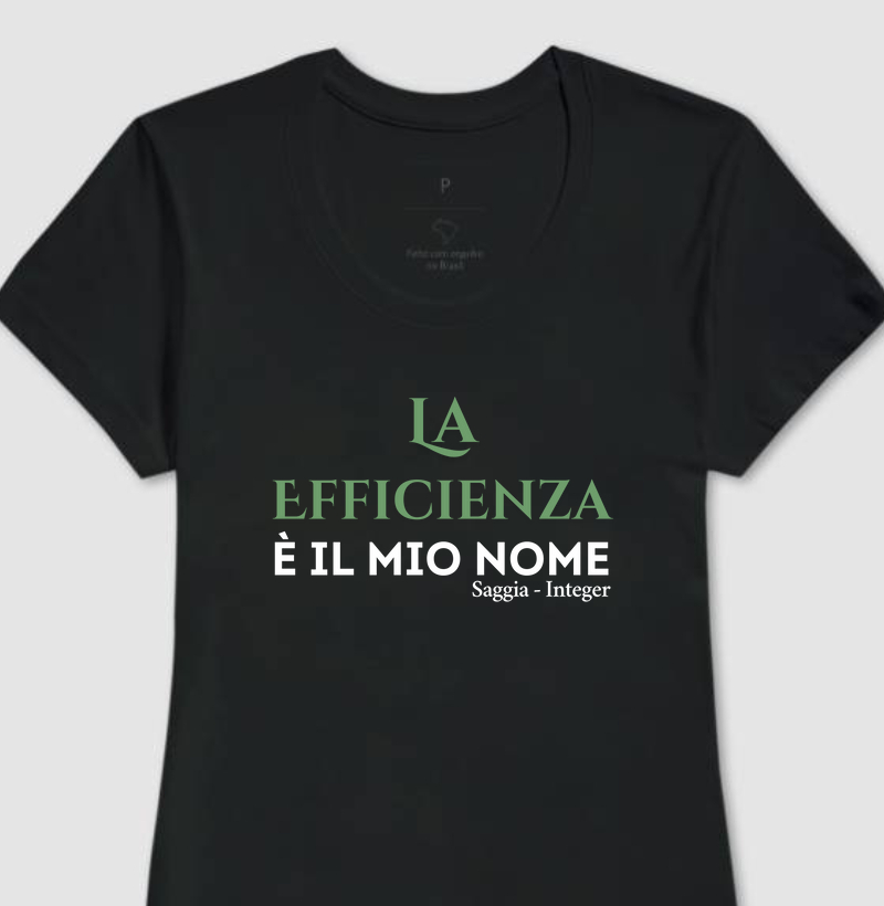 Camiseta REALIZZATORE IL MIO NOME 0082 - Femme