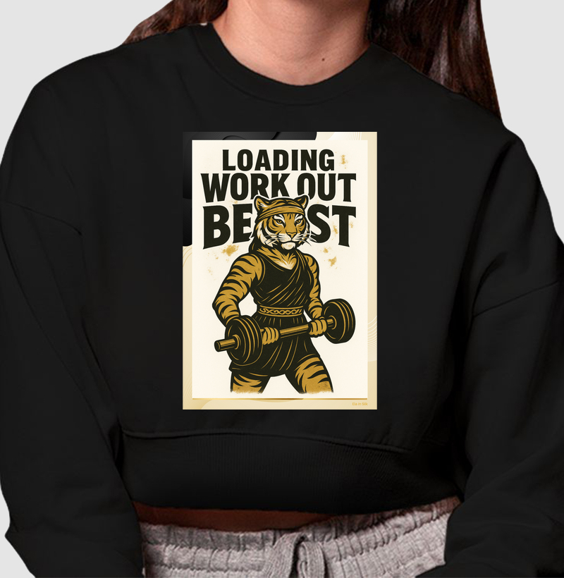 Loading work out beast - tigreza com moldura