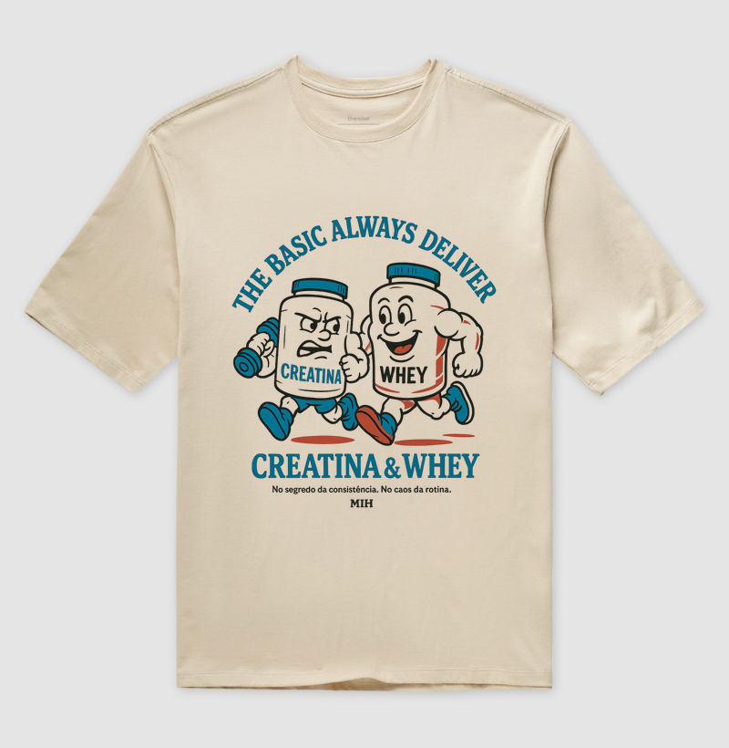  MIH | Camiseta “Creatina & Whey”