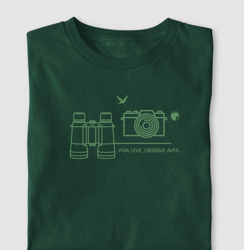 Camiseta Observação de Aves