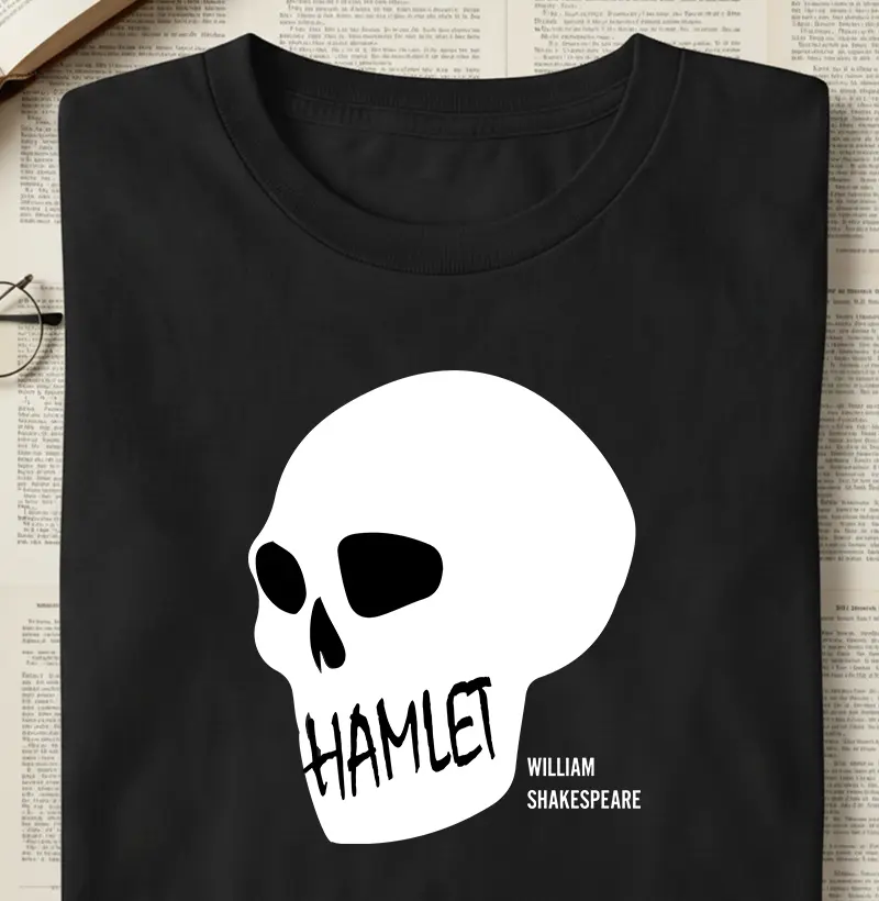 Camiseta Hamlet - William Shakespeare